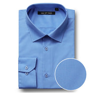 Thumbnail for Men's Classic Fit Long Sleeve Spread Collar Dress Shirt