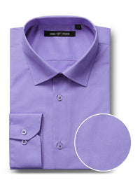 Thumbnail for Men's Classic Fit Long Sleeve Spread Collar Dress Shirt