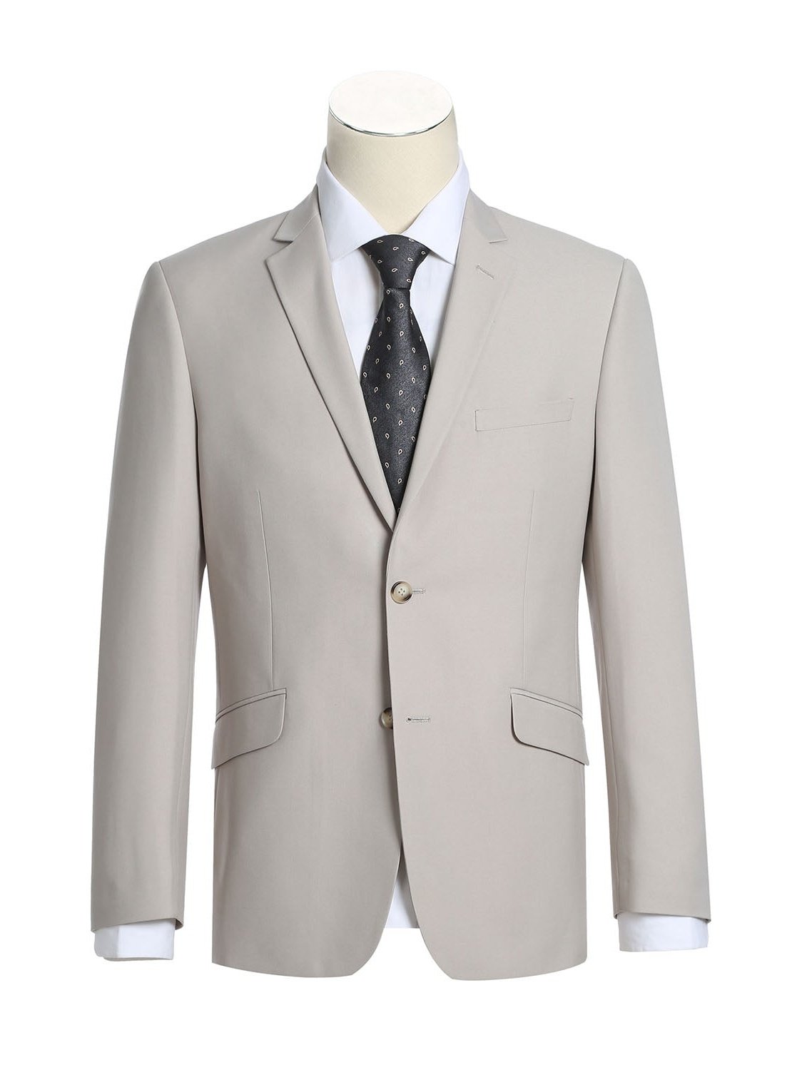 Men's 2-Piece Single Breasted Notch Lapel Suit