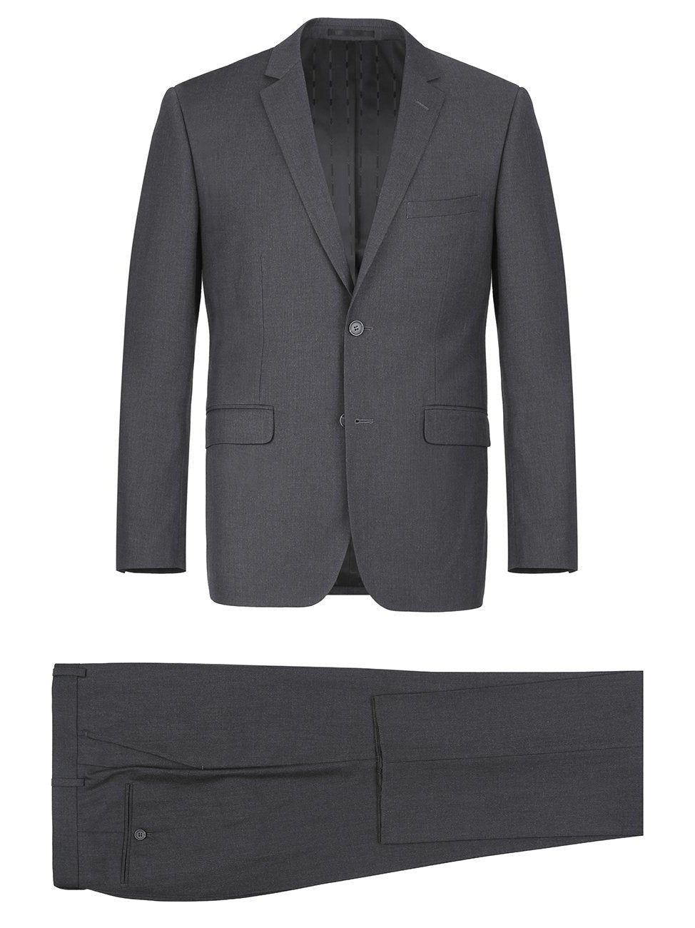 Men's 2-Piece Single Breasted Notch Lapel Suit