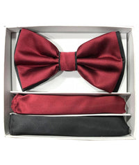 Thumbnail for Brand Q Two Tone Bow Ties for Prom