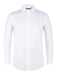 Thumbnail for Men's Classic Fit Long Sleeve Spread Collar Dress Shirt