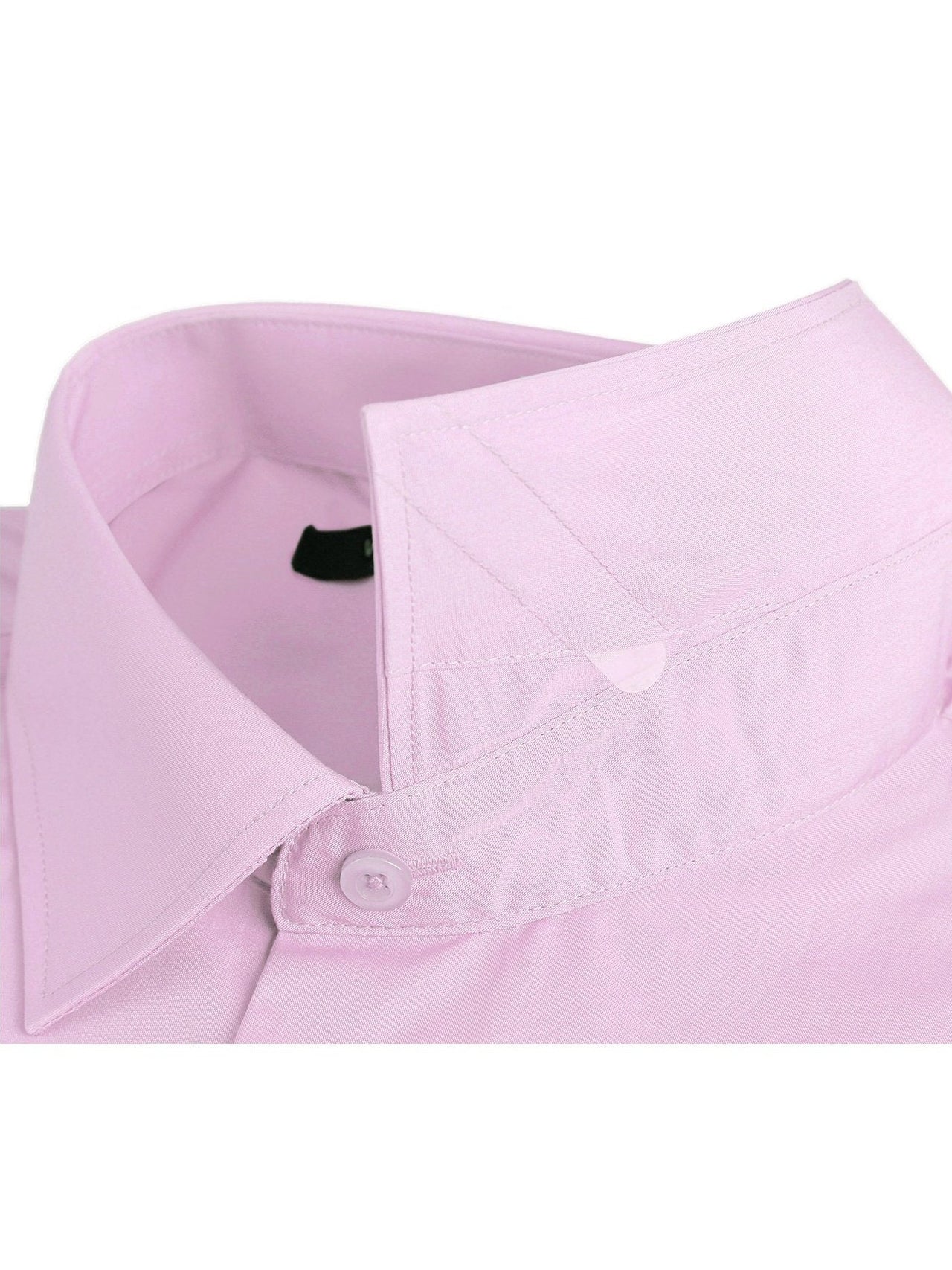 Men's Classic Fit Long Sleeve Spread Collar Dress Shirt