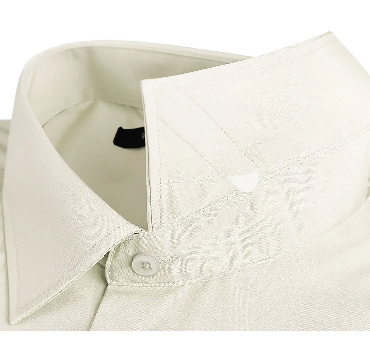 Men's Classic Fit Long Sleeve Spread Collar Dress Shirt