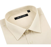 Thumbnail for Men's Classic Fit Long Sleeve Spread Collar Dress Shirt