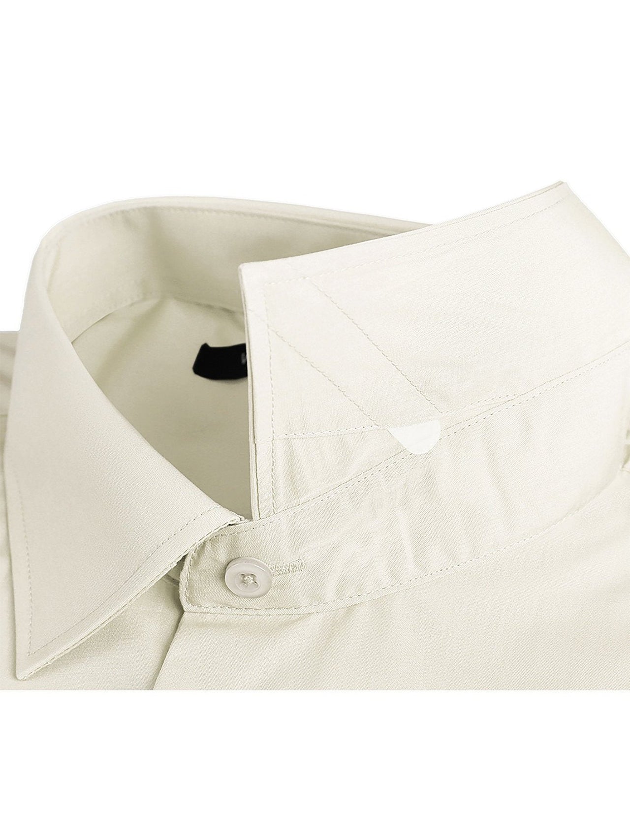 Men's Classic Fit Long Sleeve Spread Collar Dress Shirt