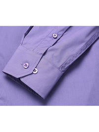 Thumbnail for Men's Classic Fit Long Sleeve Spread Collar Dress Shirt