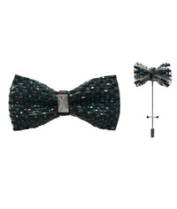 Thumbnail for Brand Q Large Bow Ties with Jewls