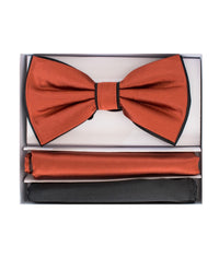 Thumbnail for Brand Q Two Tone Bow Ties for Prom