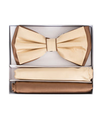 Thumbnail for Brand Q Two Tone Bow Ties for Prom