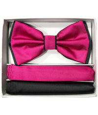 Thumbnail for Brand Q Two Tone Bow Ties for Prom