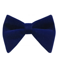 Thumbnail for Brand Q Large Velvet Bow Ties for Prom