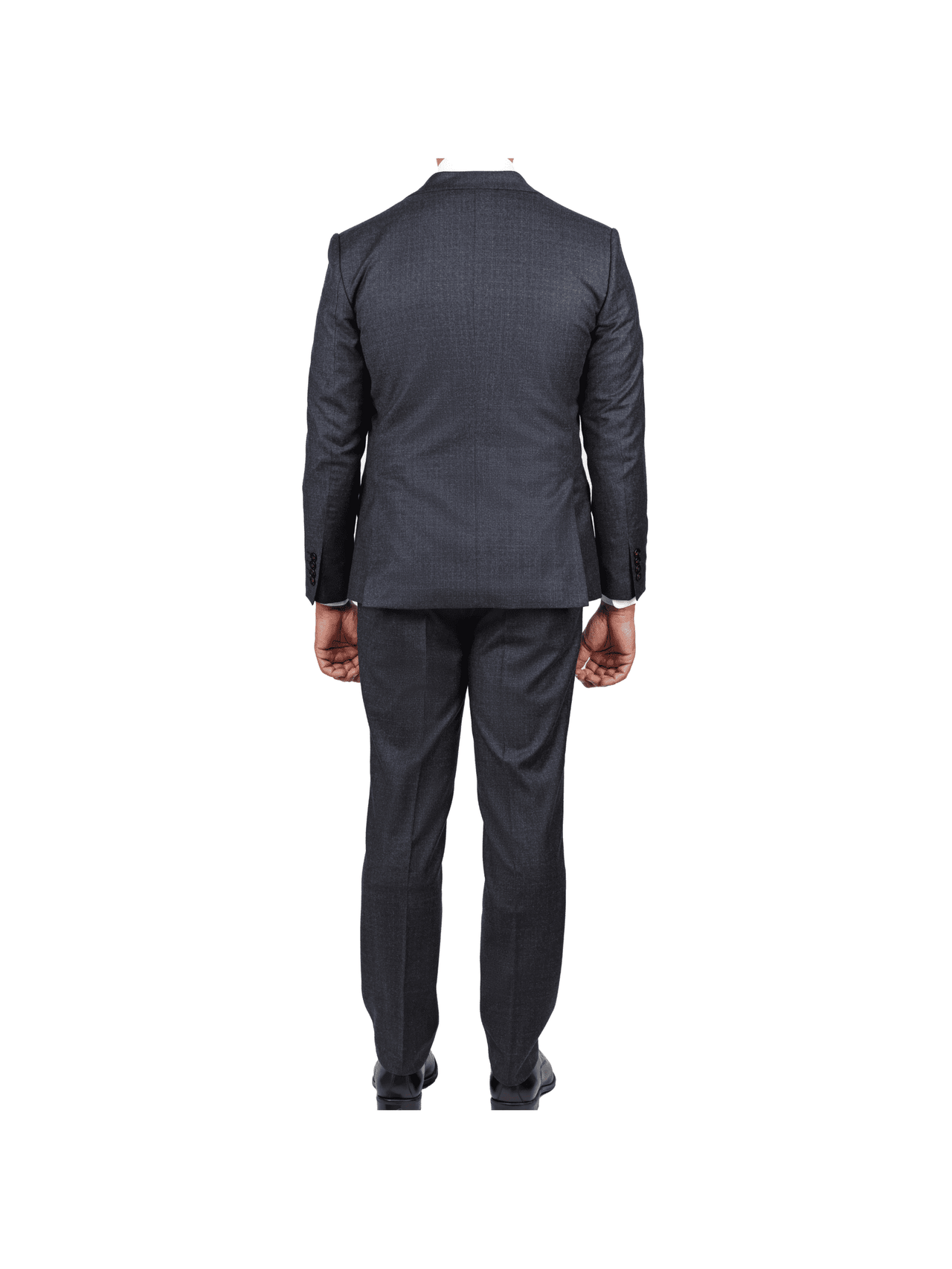 Arthur Black SUITS Arthur Black Slim Fit Charcoal Grey Super 110's Reda Wool Flannel Suit