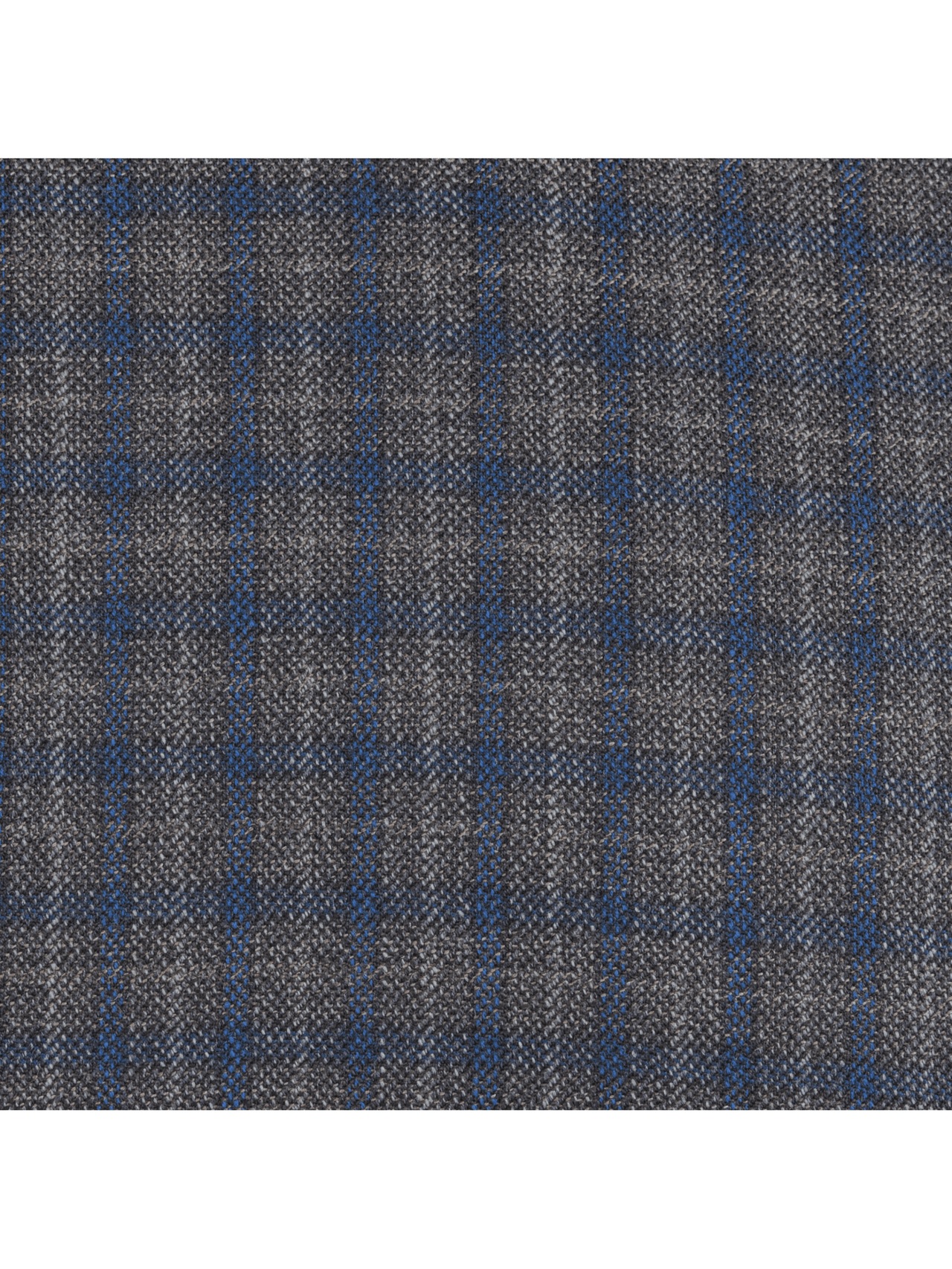 Arthur Black SUITS Arthur Black Slim Fit Grey Blue Check Light Flannel Reda Wool Suit