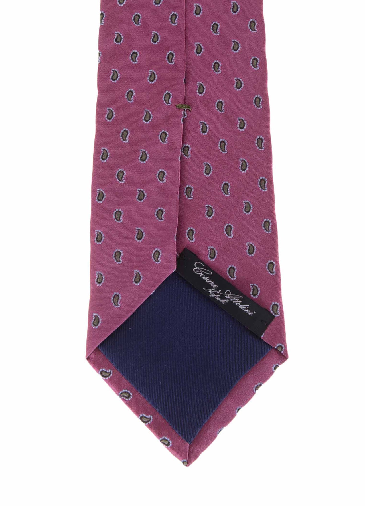 Cesare Attolini Ties For Amazon Cesare Attolini Napoli Mens Pink Green Paisley Motif Handmade Silk Necktie