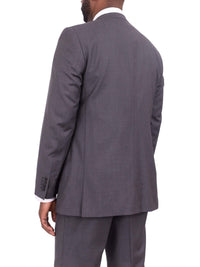 Thumbnail for Giorgio Cosani TWO PIECE SUITS Giorgio Cosani Regular Fit Solid Charcoal Gray Two Button Wool Cashmere Suit