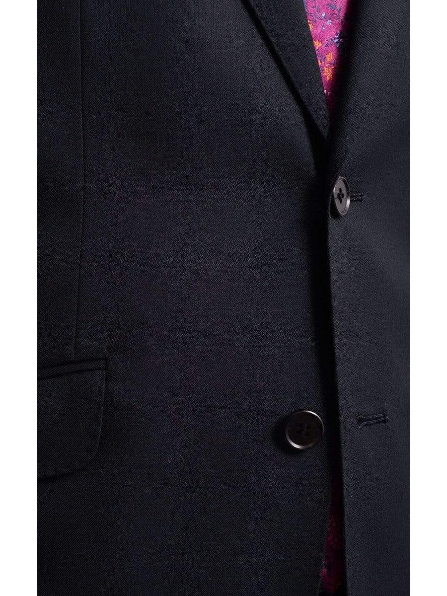 Ideal TWO PIECE SUITS Mens Ideal Slim Fit 2 Button 100% Wool Suit