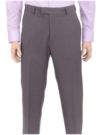 Thumbnail for Kenneth Cole Reaction PANTS 36X32 Kenneth Cole Reaction Regular Fit Solid Gray Flat Front Washable Dress Pants