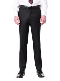 Thumbnail for Raphael Bestselling Items Raphael Slim Fit Solid Black Two Button Suit