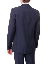 Thumbnail for Raphael SUITS Men's Raphael Regular Fit Solid Blue Two Button 2 Piece Suit Jacket & Pants