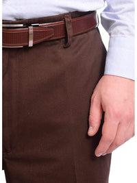 Thumbnail for St Johns Bay Mens 100% Cotton Flat Front Chino Pants - The Suit Depot