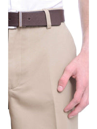 Thumbnail for St Johns Bay Mens 100% Cotton Flat Front Chino Pants - The Suit Depot